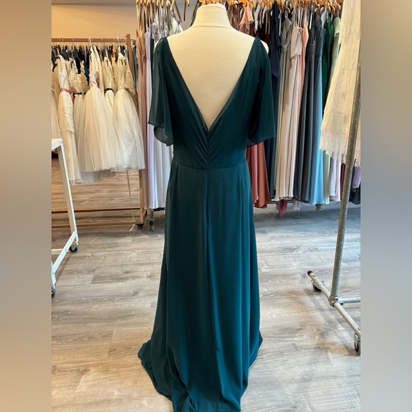 NEW - JENNY YOO - HAYES DRESS - CASPIAN SEA - SIZE 24 - Picture 4 of 5